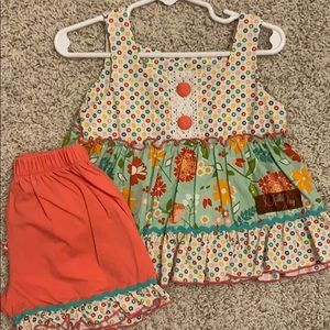 Millie Jay shorts set